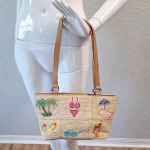 Strada Fabric Tote Bag NWT